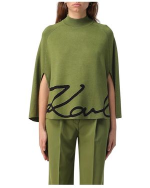 KARL LAGERFELD Turtlenecks - Green