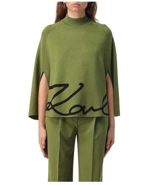 Karl Lagerfeld Turtlenecks - Green