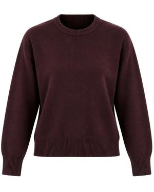 SOLOTRE Round-Neck Knitwear - Morado