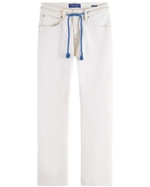 Scotch & Soda Straight Jeans - Bianco