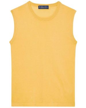 Brooks Brothers Round-Neck Knitwear - Yellow
