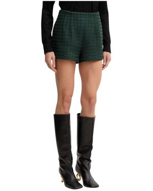 ARMANI EXCHANGE Stoffshorts Mit Struktur - Schwarz