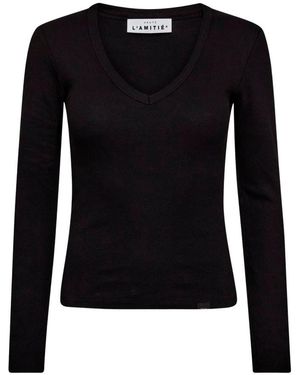 Haute L'Amitié Drift Ls Sports Blouse - Zwart