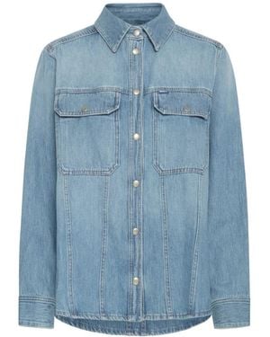 Ball Denim Shirts - Blu