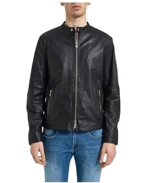 Bomboogie Leather Jackets - Negro