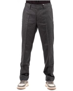 hindustrie Slim-Fit Trousers - Noir