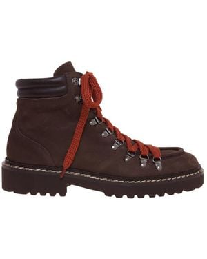Doucal's Schnürstiefel - Braun