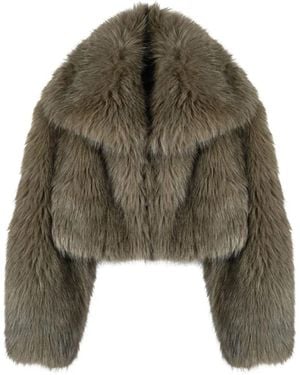 Patrizia Pepe Faux Fur & Shearling Jackets - Verde