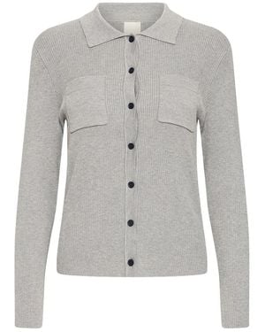 Ichi Truien & Vesten ,Grijs ,Cardigan