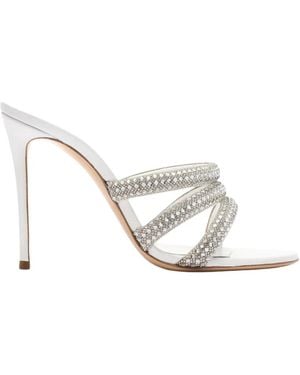 Casadei Julia Stratosphere Mules - Weiß