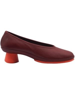 Camper Pumps - Red