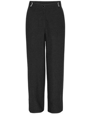 REMAIN Birger Christensen Wide Trousers - Black