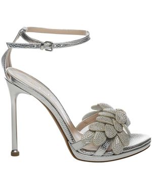Albano High Heel Sandals - Metallic