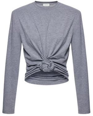 Magda Butrym Long Sleeve Tops - Azul