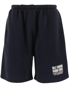 Willy Chavarria Casual Shorts - Blue