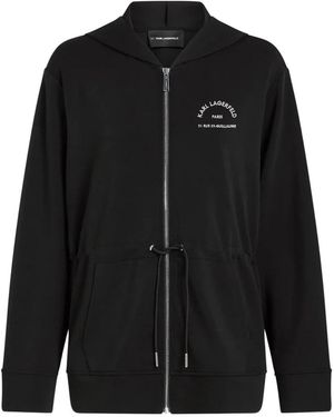 KARL LAGERFELD Zip-Throughs - Negro