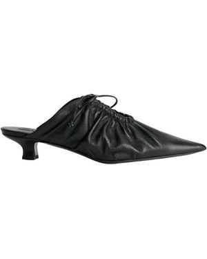 By Malene Birger Heeled Mules - Negro