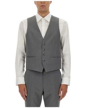 BOSS Suit Vests - Gris