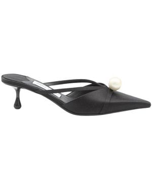 Jimmy Choo Heeled Mules - Black