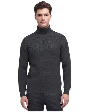 Daniele Alessandrini Truien & Vesten ,Zwart ,Pullover