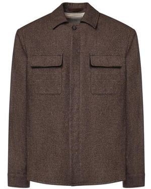 Eleventy Leichte Jacke - Braun