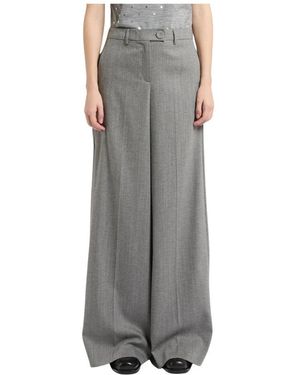Marella Broeken ,Grijs ,Mllapice Wijde Broek