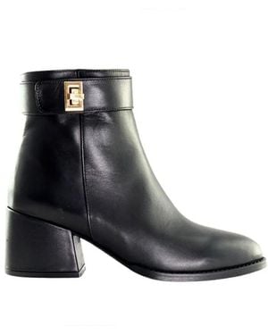 Albano Heeled Boots - Noir