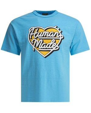 Human Made T-Shirts - Blue