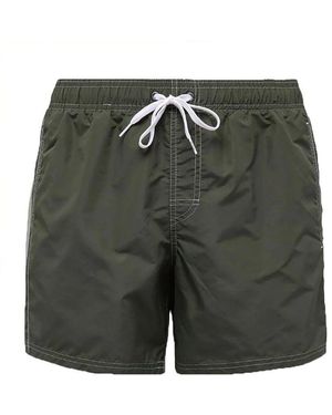 Sundek Regenbogen Strand Shorts - Grün
