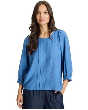 iN FRONT Blouses - Bleu