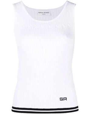 Sonia Rykiel Sleeveless Tops - White