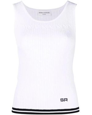 Sonia Rykiel Sleeveless Tops - Wit