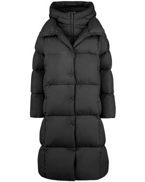 Bomboogie Lange Semi-Matte Donsjas - Zwart