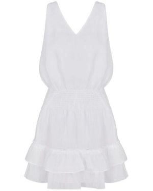 ARMANI EXCHANGE Short Dresses - White