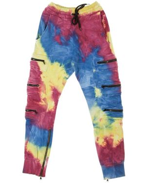 Mauna Kea Broeken ,Veelkleurig ,Lichtgewicht Jogger Tracksuit Broek Met Zakken - Blauw