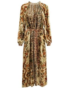 Pierre Louis Mascia Midi Dresses - Metallic