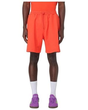MSGM Jogging-Shorts - Rot