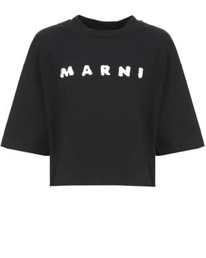 Marni T-Shirts - Black