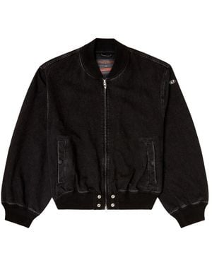 DIESEL Bomber Jackets - Negro