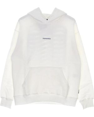Propaganda Hoodies - White