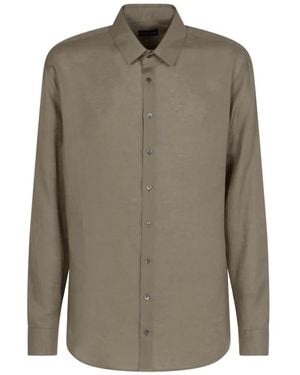 Giorgio Armani Casual Shirts - Green
