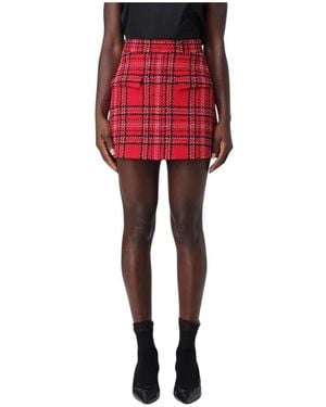 MSGM Short Skirts - Red