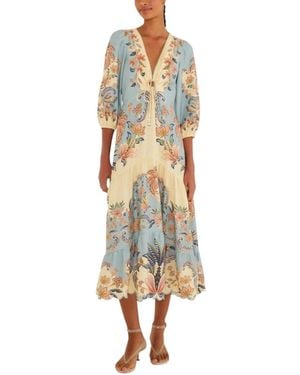FARM Rio Midi Dresses - Multicolore