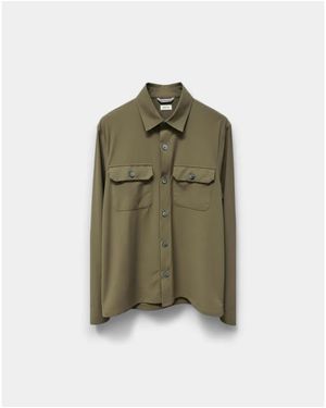 DISTRETTO12 Casual Shirts - Verde