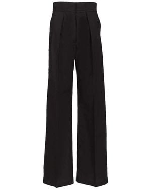 forte_forte Wide Pants - Black
