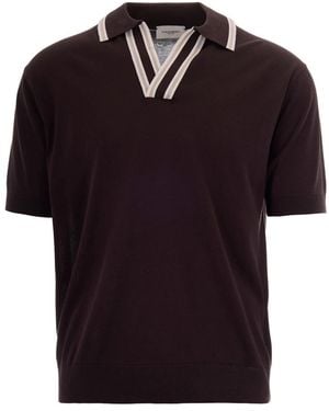 Paolo Pecora V-Neck Knitwear - Negro