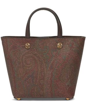 Etro Tote Bags - Marron