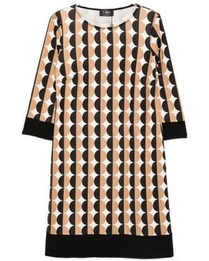 Clips Short Dresses - Black