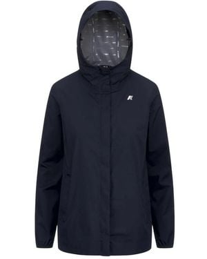 K-Way Jassen ,Blauw ,Polyester Winterjas