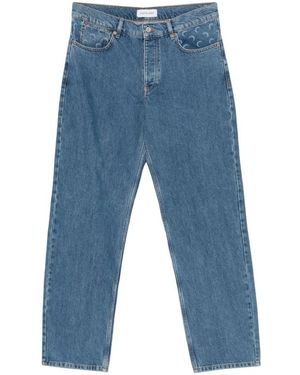 Marine Serre Wide Jeans - Azul